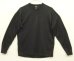 画像1: 00'S PATAGONIA "CAPILENE" クルーネック ロングスリーブ ブラック USA製 (VINTAGE) (1)