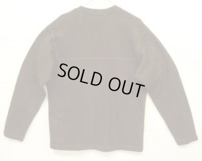 画像4: 05'S PATAGONIA 裾ロゴ Vネック ニット ダークブラウン USA製 (VINTAGE)