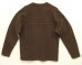 画像4: 05'S PATAGONIA 裾ロゴ Vネック ニット ダークブラウン USA製 (VINTAGE) (4)