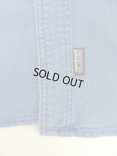 画像3: 90'S PATAGONIA ヘンプ 長袖シャツ インディゴ 香港製 (VINTAGE)