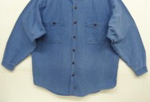 他の写真3: 90'S PATAGONIA ヘンプ 長袖シャツ インディゴ 香港製 (VINTAGE)