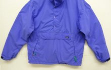 他の写真2: 90'S PATAGONIA 旧ロゴ ハーフジップ ナイロンアノラック ブルー USA製 (VINTAGE)