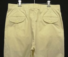 他の写真3: 90'S LL Bean ノープリーツ チノパンツ オフホワイト USA製 (VINTAGE)