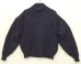 画像4: 90'S LL Bean アルパカ混 ドライバーズニット ネイビー USA製 (VINTAGE) (4)