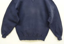 他の写真3: 80'S LL Bean by RUSSELL ATHLETIC 前Vガゼット スウェットシャツ ネイビー USA製 (VINTAGE)