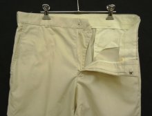 他の写真1: 90'S LL Bean ノープリーツ チノパンツ オフホワイト USA製 (VINTAGE)
