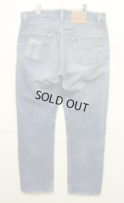 画像4: 80'S LEVIS 501 デニム インディゴ W36L32 USA製 (VINTAGE)