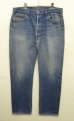 画像1: 80'S LEVIS 501 デニム インディゴ W36L32 USA製 (VINTAGE) (1)