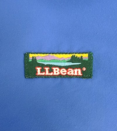 画像3: 90'S LL Bean 裏地フリース ナイロンジャケット ブルー (VINTAGE)