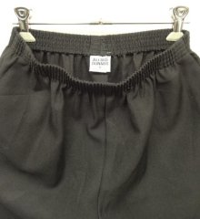 他の写真1: ALFRED DUNNER ウエストゴム入り イージーパンツ ブラック USA製 (VINTAGE)