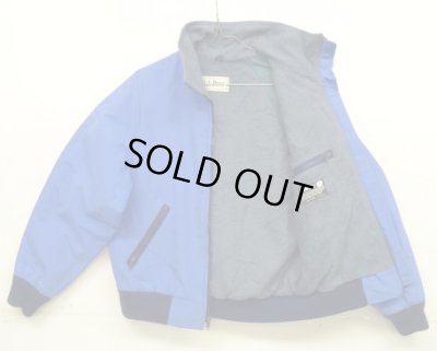 画像4: 90'S LL Bean 裏地フリース ナイロンジャケット ブルー (VINTAGE)