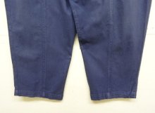 他の写真2: ERIKA & COMPANY ウエストゴム&ドローコード付き イージーパンツ ブルー (VINTAGE)