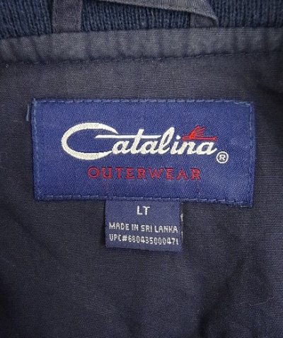 画像2: 90'S CATALINA カップショルダー ダービージャケット ネイビー (VINTAGE)