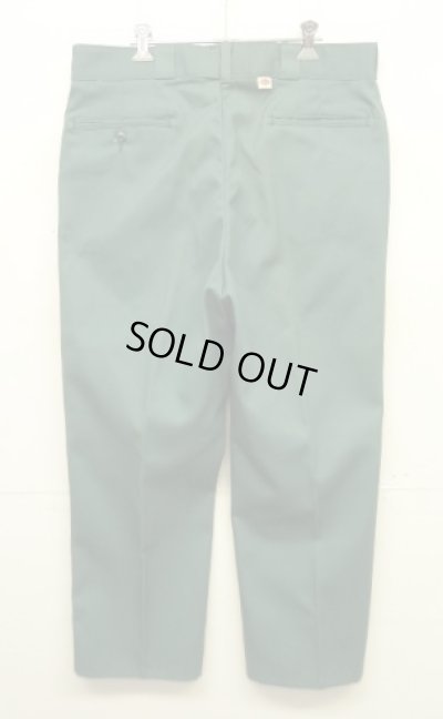画像1: 80'S DICKIES 874 チビタグ ワークパンツ グリーン W36L30 USA製 (DEADSTOCK)