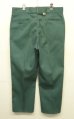 画像1: 80'S DICKIES 874 チビタグ ワークパンツ グリーン W36L30 USA製 (DEADSTOCK) (1)