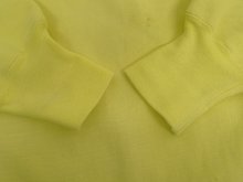 他の写真2: 90'S CHAMPION 刺繍タグ リバースウィーブ 無地 レモンイエロー USA製 (VINTAGE)