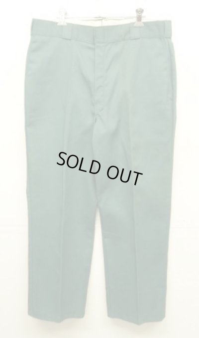 画像3: 80'S DICKIES 874 チビタグ ワークパンツ グリーン W36L30 USA製 (DEADSTOCK)