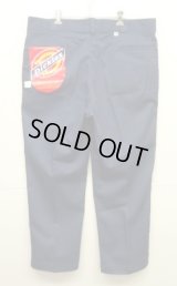80'S DICKIES 874 チビタグ ワークパンツ ネイビー YKKアルミジップ W40L29 USA製 (DEADSTOCK)