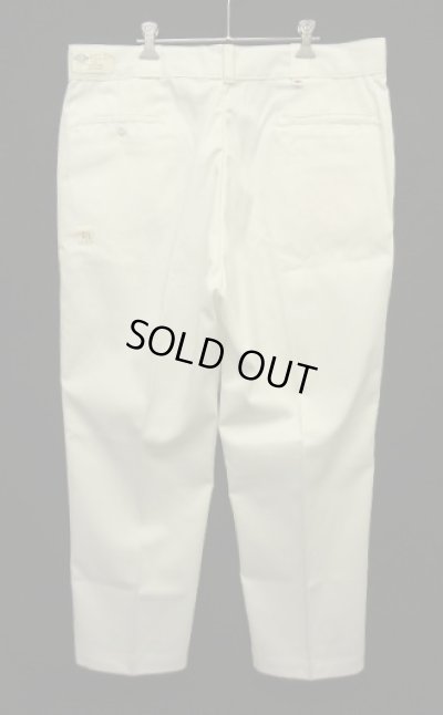 画像1: 80'S DICKIES 874 チビタグ ワークパンツ ホワイト W40L29 USA製 (DEADSTOCK)