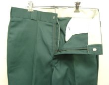 他の写真1: 80'S DICKIES 874 チビタグ ワークパンツ グリーン W36L30 USA製 (DEADSTOCK)