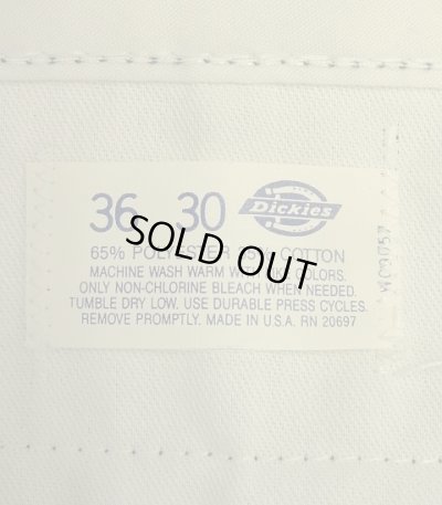 画像4: 80'S DICKIES 874 チビタグ ワークパンツ グリーン W36L30 USA製 (DEADSTOCK)