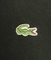 画像3: 80'S CHEMISE LACOSTE 長袖 ポロシャツ ブラック フランス製 (VINTAGE) (3)