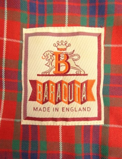 画像2: 90'S BARACUTA G9 ハリントンジャケット OPTIジップ フェードネイビー イングランド製 (VINTAGE)