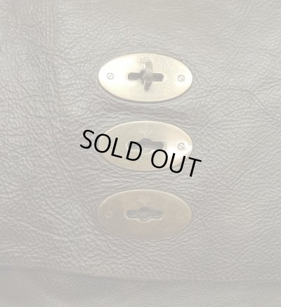 画像3: MULBERRY レザー メッセンジャーバッグ ダークブラウン (USED)