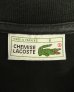 画像2: 80'S CHEMISE LACOSTE 長袖 ポロシャツ ブラック フランス製 (VINTAGE) (2)