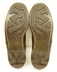 他の写真3: J.M.WESTON 641 "GOLF" レザー Uチップシューズ ブラウン フランス製 (USED)