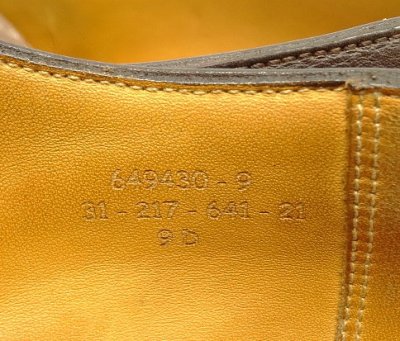 画像3: J.M.WESTON 641 "GOLF" レザー Uチップシューズ ブラウン フランス製 (USED)