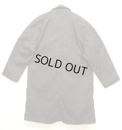 画像5: 70'S アメリカ軍 US NAVY チンスト付き エポレット無し ステンシル入り バルマカーンコート ネイビー (VINTAGE)