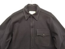 他の写真1: 40'S アメリカ軍 US NAVY 片側フラップ付きポケット イカリボタン ウール CPOシャツ ダークネイビー (VINTAGE)