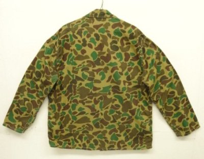 画像4: 80'S HUNTING SHIRT コットン カバーオール ダックハンターカモ (VINTAGE)