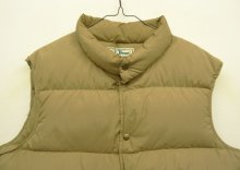 他の写真1: 80'S LL Bean グースダウン ダウンベスト タン USA製 (VINTAGE)