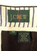 画像2: 90'S J.CREW 旧タグ ツープリーツ チノパンツ ダークブラウン USA製 (VINTAGE) (2)