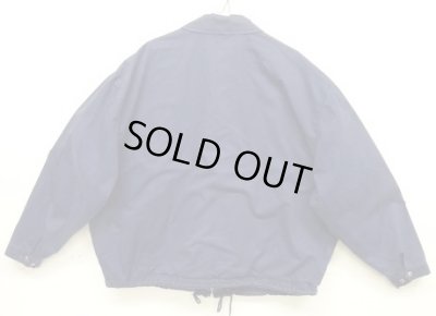 画像4: 90'S J.CREW 旧タグ 裏地スウェット ドリズラージャケット ネイビー (VINTAGE)