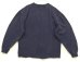 画像4: 90'S J.CREW 旧タグ シングルステッチ 長袖 Tシャツ ネイビー (VINTAGE) (4)