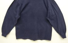 他の写真3: 90'S J.CREW 旧タグ シングルステッチ 長袖 Tシャツ ネイビー (VINTAGE)