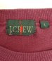 画像2: 90'S J.CREW 旧タグ シングルステッチ 長袖 Tシャツ バーガンディ (VINTAGE) (2)