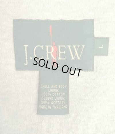 画像2: 90'S J.CREW 旧タグ 裏地スウェット ドリズラージャケット ネイビー (VINTAGE)