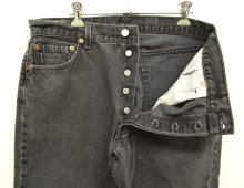 他の写真1: 00'S LEVIS 501 デニム ブラック USA製 W36L30 (VINTAGE)