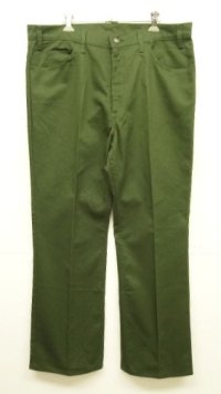 80'S LEVIS "STA-PREST" 517 カツラギ スタプレストパンツ オリーブ 42TALONジップ USA製 (VINTAGE)