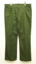 画像1: 80'S LEVIS "STA-PREST" 517 カツラギ スタプレストパンツ オリーブ 42TALONジップ USA製 (VINTAGE) (1)