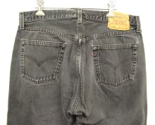 他の写真3: 00'S LEVIS 501 デニム ブラック USA製 W36L30 (VINTAGE)