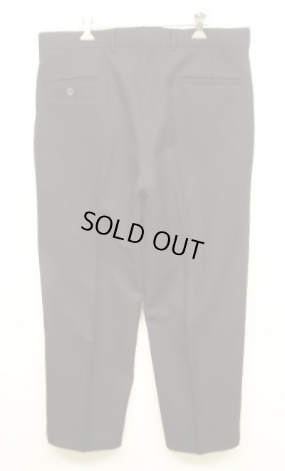 画像5: 90'S LEVIS "ACTION SLACKS" スラックス ブラック W36L30 TALONジップ (VINTAGE)