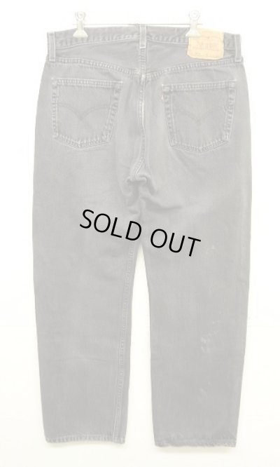 画像3: 00'S LEVIS 501 デニム ブラック USA製 W36L30 (VINTAGE)