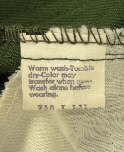画像3: 80'S LEVIS "STA-PREST" 517 カツラギ スタプレストパンツ オリーブ 42TALONジップ USA製 (VINTAGE)