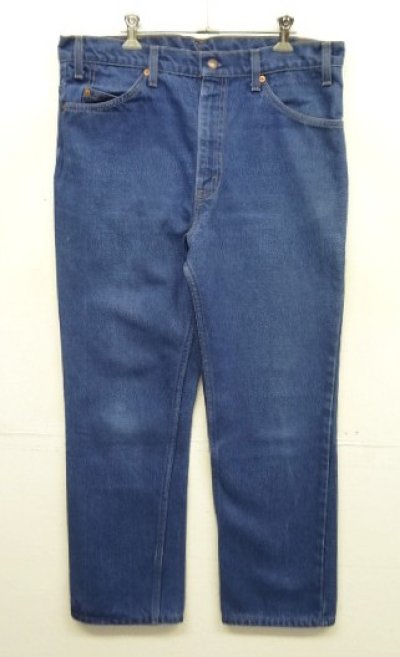 画像1: 80'S LEVIS 508 デニム インディゴ USA製 W36L30 (VINTAGE)