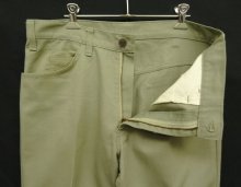 他の写真1: 60'S LEVIS "STA-PREST" BIG E 518 カツラギ スタプレストパンツ ライトカーキ 42TALONジップ USA製 (VINTAGE)